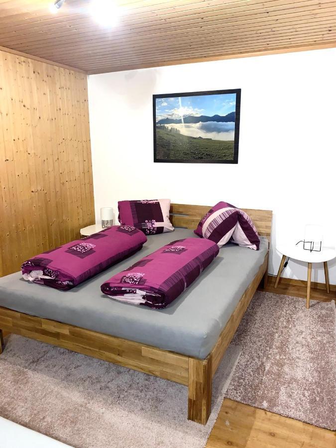 Guenstig Und Einfaches Studio Auf Dem Bauernhof Zuoz Eksteriør bilde